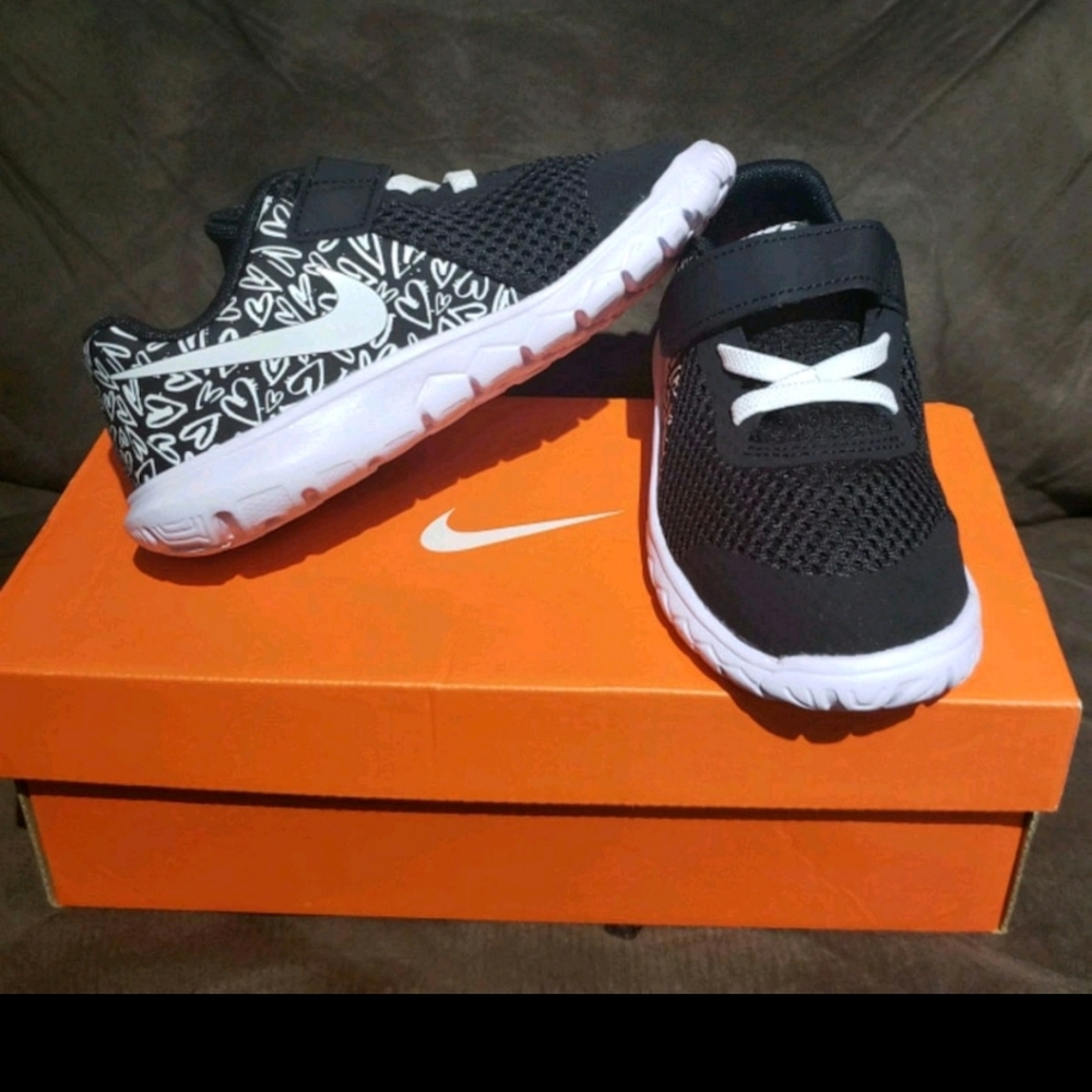 Girls Flex Experience 5 Print Nikes